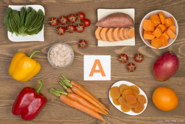 Một số thực phẩm giàu vitamin A. Ảnh: betterhealth