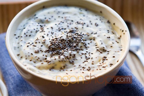 Cháo hạt chia cho bé ăn dặm